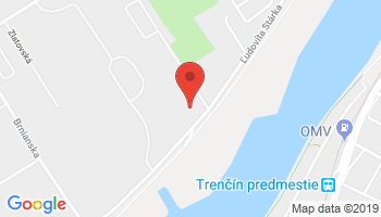 Google map: Ľ. Stárka 22, 91105 Trenčín